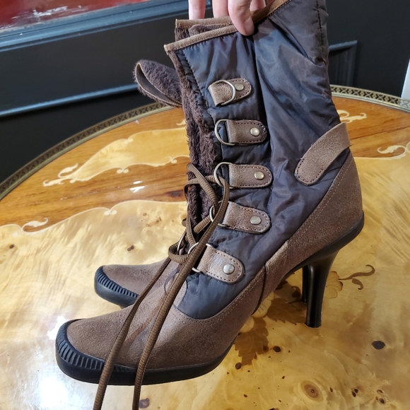 Nine West Vintage Y2K Styled Fall High Heel Bootie - Picture 4 of 11